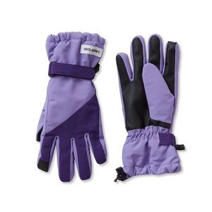 NWT: Lands' End Kids Purple Squall Gloves size medium